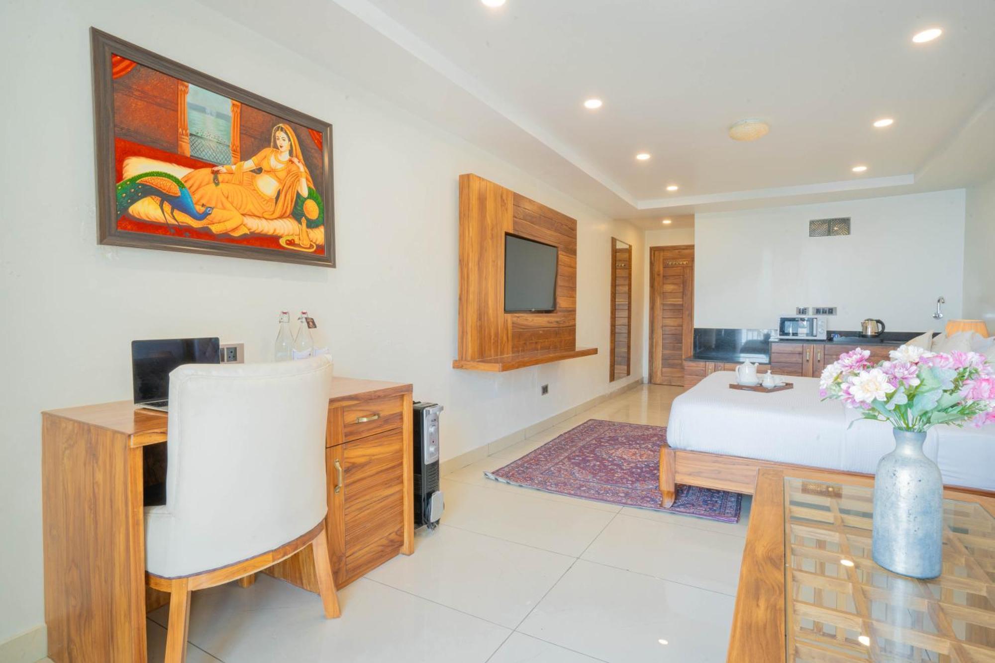Perfectstayz Mokshada Suites Masuri Exterior foto
